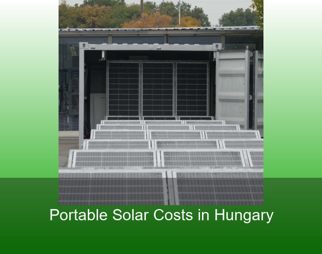 Portable Solar Costs in Hungary